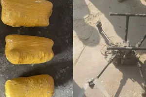 पंजाब: एक ड्रोन और साढे तीन किलो हेरोइन बरामद