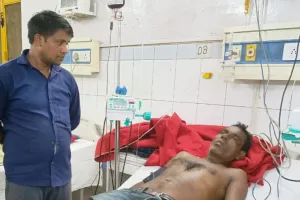 बहराइच में ट्रेन से युवक का एक पैर कटा, हालत गंभीर 