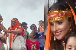 VIDEO: पाकिस्तान मुर्दाबाद...हिंदुस्तान जिंदाबाद था...जिंदाबाद है...जिंदाबाद रहेगा, सीमा हैदर का स्वतंत्रता दिवस पर 'गदर'