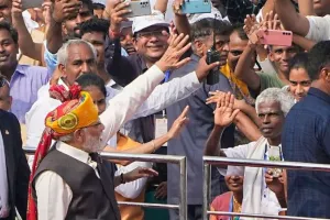 ग्राम प्रधानों से लेकर सेंट्रल विस्टा के श्रमिक हुए लालकिला पर आयोजित स्वतंत्रता दिवस समारोह में शामिल