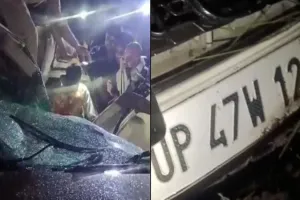 श्रावस्ती में भीषण सड़क हादसा: पेड़ से टकराने के बाद खाई में गिरी कार, एक ही परिवार के छह लोगों की मौत 