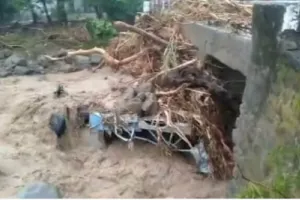 चमोली: बादल फटने से पहाड़ दरके, प्राणमति नदी ने लिया विकराल रूप 