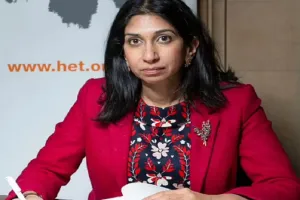 ब्रिटेन की गृह मंत्री ब्रेवरमैन ने जहाज डूबने की घटना में प्रवासियों की मौत होने पर जताया दुख