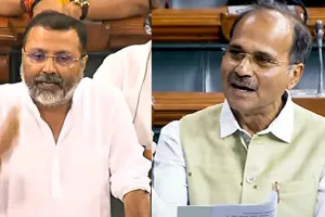 निशिकांत दुबे की टिप्पणियों के खिलाफ कांग्रेस नेता मिले ओम बिरला से, अधीर रंजन चौधरी ने कहा- उड़ाई जा रही हैं संसदीय नियमों की धज्जियां 