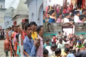 हर-हर-बम-बम के जयकारे से गूंज उठा लोधेश्वर महादेव धाम, जलाभिषेक के लिए लगी लंबी कतार