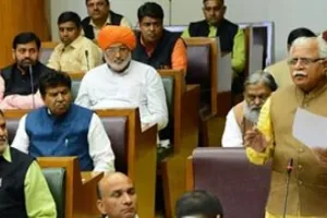 हरियाणा: विधानसभा में कांग्रेस ने की मंत्री संदीप सिंह के इस्तीफे की मांग, हंगामा 