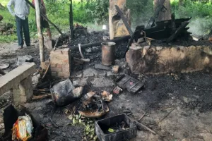 अयोध्या : दुकान में लगी आग, सिलेंडर फटने से बालिका गंभीर रूप से घायल 