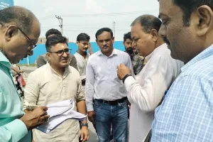 रुद्रपुर: दिल्ली से आयी वीकेएस इंफ्राटेक की टीम ने रुद्रपुर शहर का किया प्रारंभिक सर्वे