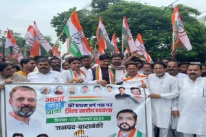 राहुल गांधी की भारत जोड़ो यात्रा राजनैतिक नहीं थी : नकुल दुबे 