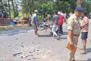 किच्छा: कार से टकराकर दो बाइकों की जोरदार भिडंत, दो युवकों की दर्दनाक मौत