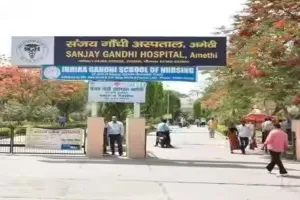 संजय गांधी अस्पताल खोले जाने की मांग को लेकर कांग्रेस का सीएमओ कार्यालय पर अनिश्चितकालीन धरना 