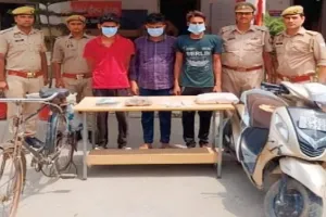 बिजनौर: शराब के विवाद में की थी मजदूर की हत्या, तीन आरोपी गिरफ्तार