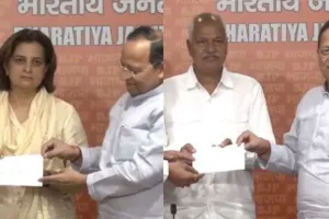 राजस्थान चुनाव: कांग्रेस को लगा बड़ा झटका, भाजपा में शामिल हुए ये दो नेता