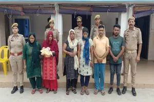 मुरादाबाद : बच्चों की खरीद-फरोख्त करने वाली चार महिला समेत छह गिरफ्तार