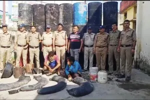 खटीमा: 15 भट्टियां ध्वस्त, 400 लीटर अवैध शराब बरामद, 8000 लीटर लहन किया नष्ट