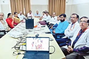 Kanpur: कांशीराम अस्पताल में बनेगी हाईटेक लैब, केंद्रीय स्वास्थ्य एवं परिवार कल्याण मंत्री ने किया वीडियो कान्फ्रेंसिंग से शिलान्यास