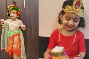 श्रीकृष्ण जन्माष्टमी: भगवान श्रीकृष्ण के जन्म लेते ही गूंजे जयकारे, महिलाओं ने गाये मंगलगीत