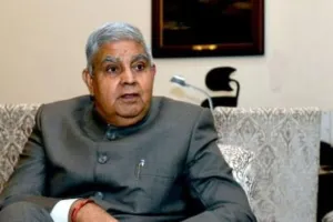 संवैधानिक संस्थाओं पर अमर्यादित टिप्पणी चिंता का विषय: जगदीप धनखड़ 