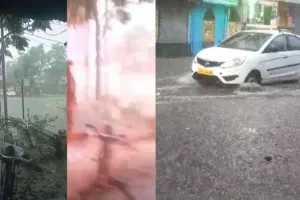 बहराइच: भारी बारिश से जनजीवन अस्त व्यस्त, घरों में घुसने लगा पानी