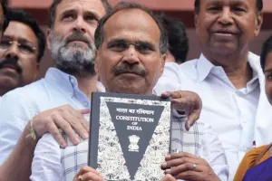 अधीर रंजन ने लगाया आरोप, कहा- सांसदों को दी गई संविधान की प्रति में ‘धर्मनिरपेक्ष’ और ‘समाजवादी’ शब्द गायब