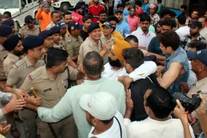 हल्द्वानी: सुभाष नगर में नजूल भूमि से अतिक्रमण हटाने पर High Voltage हंगामा