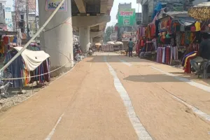 बरेली: अंतिम चरण में सर्विस लेन का काम, डिवाइडर बनाने की तैयारी