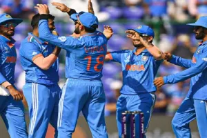 IND VS AFG, ICC ODI World Cup: शाहिदी और ओमरजई के अर्धशतकों से अफगानिस्तान ने भारत को दिया 273 रनों का लक्ष्य 