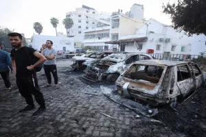 गाजा अस्पताल में विस्फोट स्थल पर ऐसे निशान नहीं जिससे पता चले कि हमला इजराइल ने किया: IDF