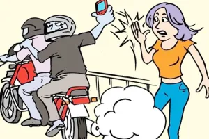 आटो से घर जा रही छात्रा से लुटेरों ने छीना मोबाइल, विरोध किया तो आटो से गिराया, सिर में लगी गंभीर चोट, ICU में एडमिट