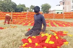 प्रयागराज: नवरात्र पर मुस्लिम भाई देवी मां के लिए तैयार करते हैं कलावा-चुनरी, भारत के बड़े मंदिरों तक जाता है सामान