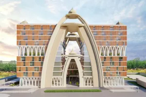 योगी सरकार काशी में मंदिर के स्वरूप में कराने जा रही भवन का निर्माण, 10-10 मंजिल का होगा दो टावर, यह होंगी खूबियां