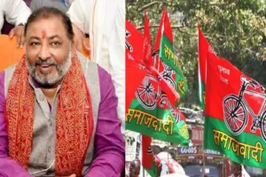 लखनऊ: कांग्रेस के खिलाफ पैदा हुई सपा, आज उसी की गोद में बैठ गई - दयाशंकर सिंह