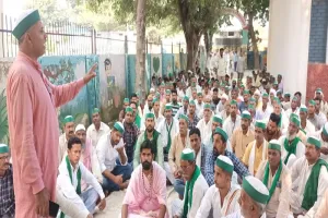 संभल  : भाकियू शंकर ने उठाई किसानों की समस्याएं, दी अनिश्चितकालीन भूख हड़ताल की चेतावनी