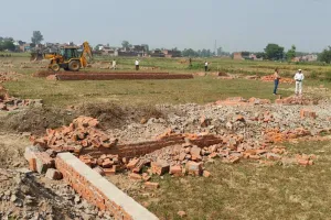 बरेली: 14 बीघा में बन रही अवैध कॉलोनियों को बीडीए ने किया ध्वस्त