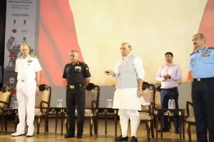 राजनाथ सिंह ने सैन्य विरासत महोत्सव के पहले संस्करण का किया उद्घाटन, परियोजना उद्भव भी किया शुरू 