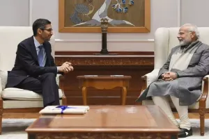 PM मोदी ने गूगल के सीईओ सुंदर पिचाई से की बातचीत, इलेक्ट्रॉनिक्स विनिर्माण विस्तार पर जोर दिया