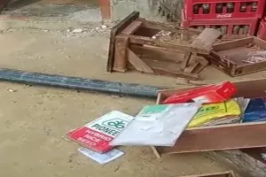 बहराइच : ताला तोड़कर परचून की दुकान से लाखों की चोरी, जांच में जुटी पुलिस 