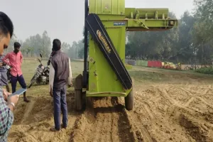 बहराइच: अवैध खनन के खिलाफ तहसील प्रशासन की बड़ी कार्रवाई, चार ट्रैक्टर, तीन ट्रॉली और एक रैपर मशीन सीज