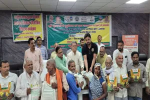 किसान देश के नायक, सही समय पर मिले योजनाओं का लाभ: विधायक वेद प्रकाश 