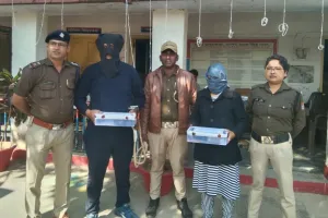 नानकमत्ता: चोरी का आरोपी मुंशी और कथित प्रेमिका गिरफ्तार