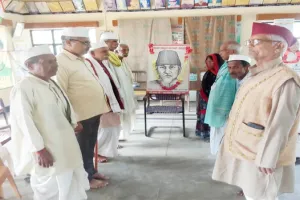 बहराइच: गांधी के विचारों के समर्थक थे प्रथम शिक्षा मंत्री, सेनानी भवन में मनाई गई अबुल कलाम आजाद की जयंती