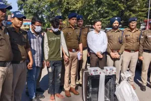 हल्द्वानी: खुलासा : MP से आधे चोर, आधा माल पकड़ा,  15 दिन पहले महिंद्रा शोरूम में हुई थी चोरी 