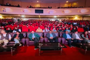 लखनऊ: बाबासाहेब भीमराव अंबेडकर विश्वविद्यालय में ''विकसित भारत @2047 युवाओं की आवाज