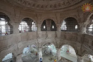 अयोध्या: राममंदिर ट्रस्ट ने जारी की गृह मंडप और गर्भगृह के मुख्य द्वार की पहली तस्वीर