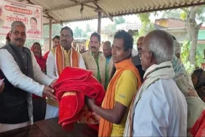 संतकबीर नगर: ग्रामीण अंचलों में भी बड़े ही धूमधाम से मनाई गई अटल जी की जयंती 