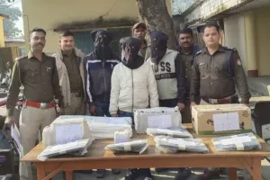 रुद्रपुर: ट्रांसपोर्ट वाहन से चोरी प्रकरण का खुलासा, तीन हुए गिरफ्तार