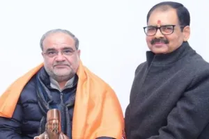 संतकबीरनगर में राजनीतिक अटकलों का दौर जारी, उदयराज तिवारी से मिले BJP अध्यक्ष और संगठन महामंत्री