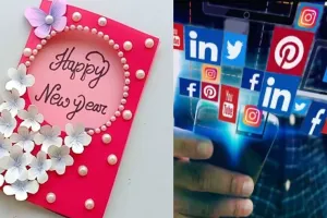 New Year 2024: ग्रीटिंग कार्ड का दौर खत्म, अब नए साल पर सोशल मीडिया से बधाई दे रहे लोग
