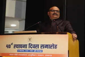  SGPGI के 40वें स्थापना दिवस पर बोले डिप्टी सीएम ब्रजेश पाठक- परिसर से कोई मरीज बिना इलाज न लौटे