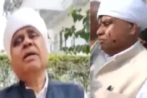 कांग्रेस विधायक फूलसिंह बरैया ने किया मुंह काला, किया ईवीएम का विरोध